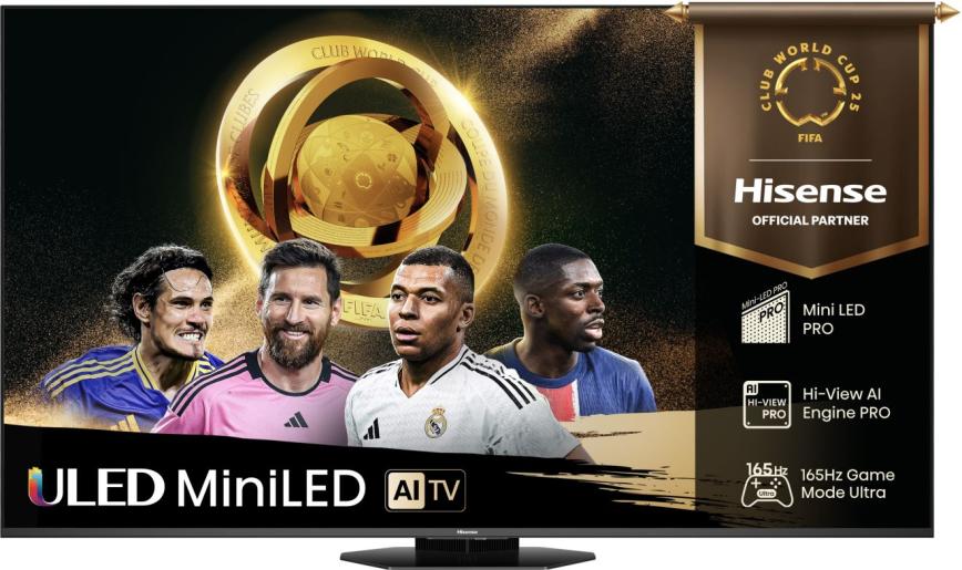 Hisense - 65 INCH - ULED MiniLED 4K AI Smart TV - 65U8Q