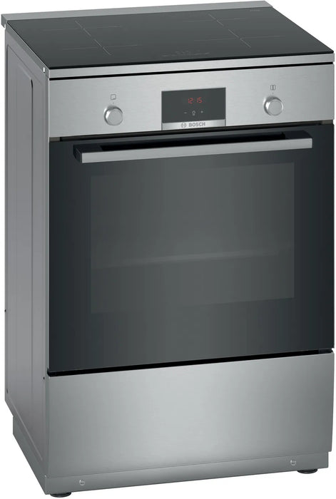 Bosch - Fornuis Met Inductie Kookplaat RVS - HLN39A050U