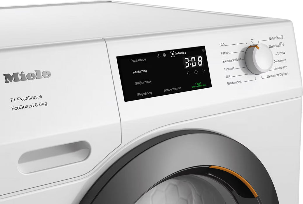 Miele - Wasdroger - TEC655WP EcoSpeed 8KG