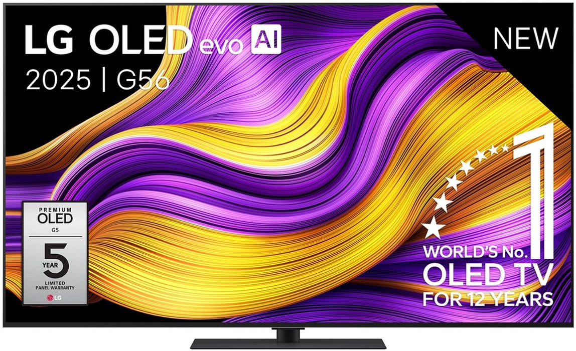 LG OLED - 65 INCH - OLED evo AI G5 4K Smart TV - OLED65G56LS.AEU