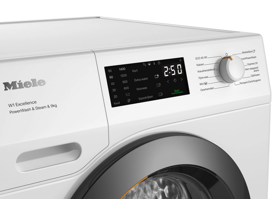Miele - Wasmachine - WED395 WPS PWash&Steam&9kg