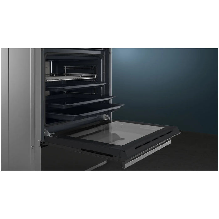 Siemens - Fornuis Met Inductie Kookplaat Zwart/RVS - HL9S5E040U