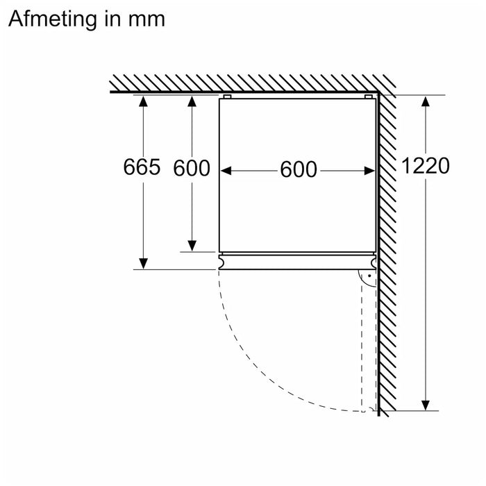 Siemens - Vrijstaande Koel-Vries Combinatie - KG39NVXAG