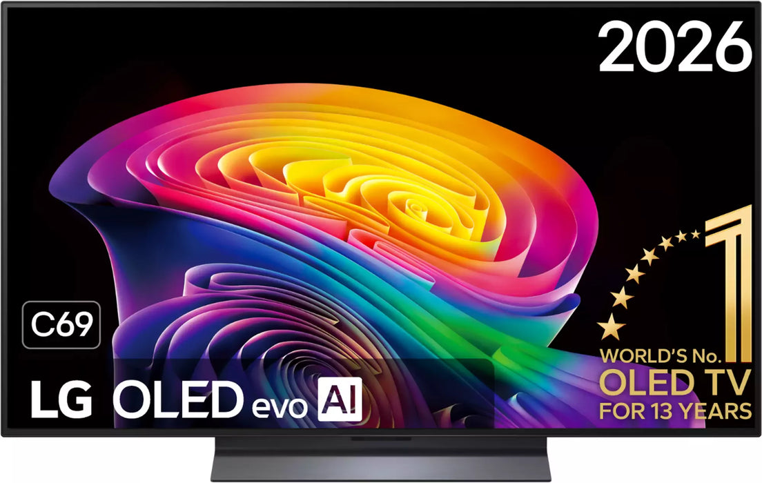 LG OLED - 48 INCH - OLED evo AI C6 4K Smart TV - OLED48C69LB