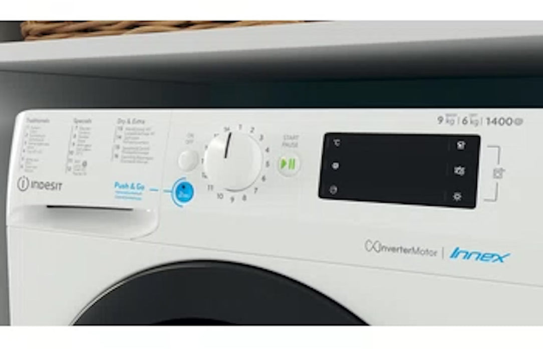 Indesit - Was-Droog Combinatie - BDE 96435 EWKV BE