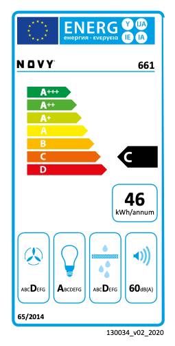 Novy - Afzuigkap - D661