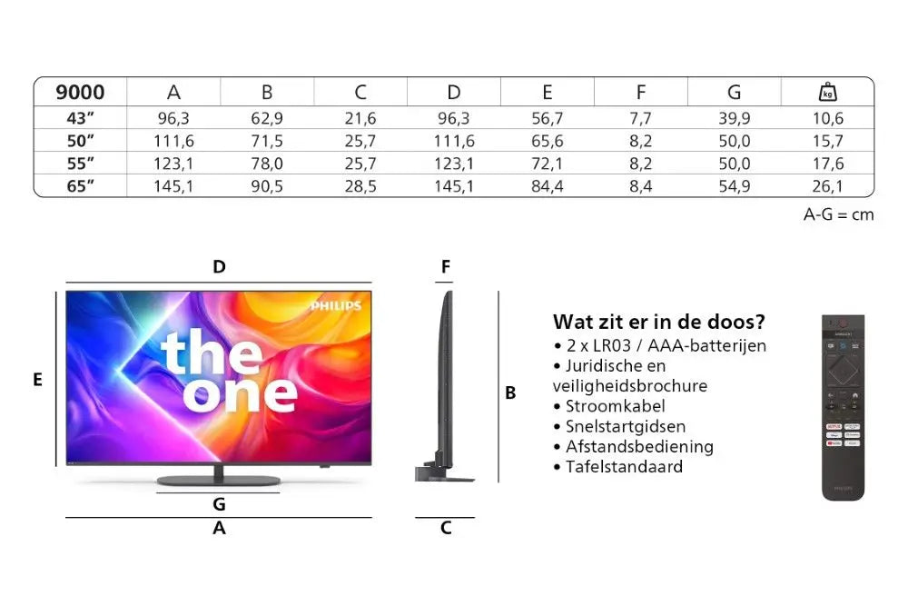Philips - 75 INCH - 4K QLED TV - 75PUS9000/12