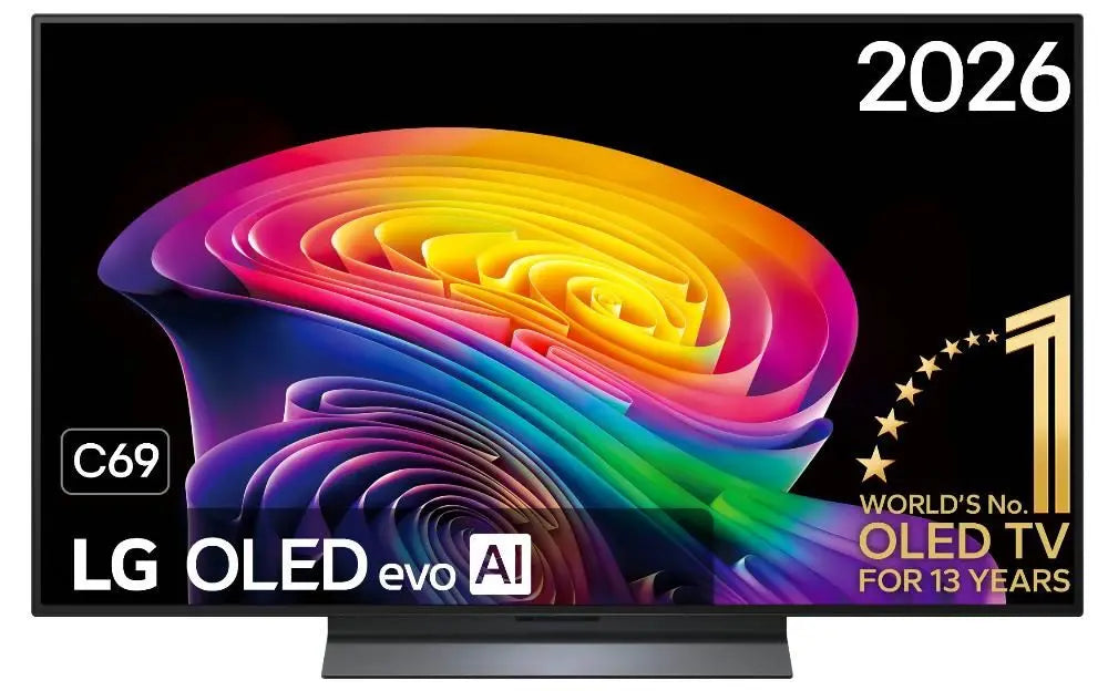 LG OLED - 55 INCH - OLED evo AI C6 4K Smart TV - OLED55C69LB