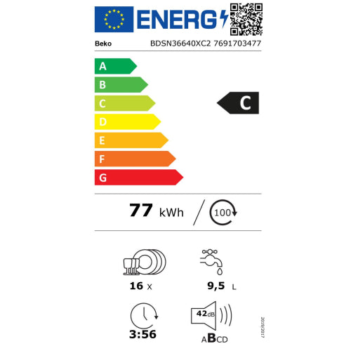 Beko - Vaatwasser - BDSN36640XC2