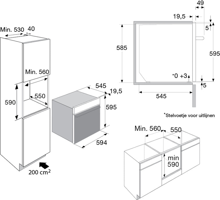 Atag - Combi Oven - CX8671D