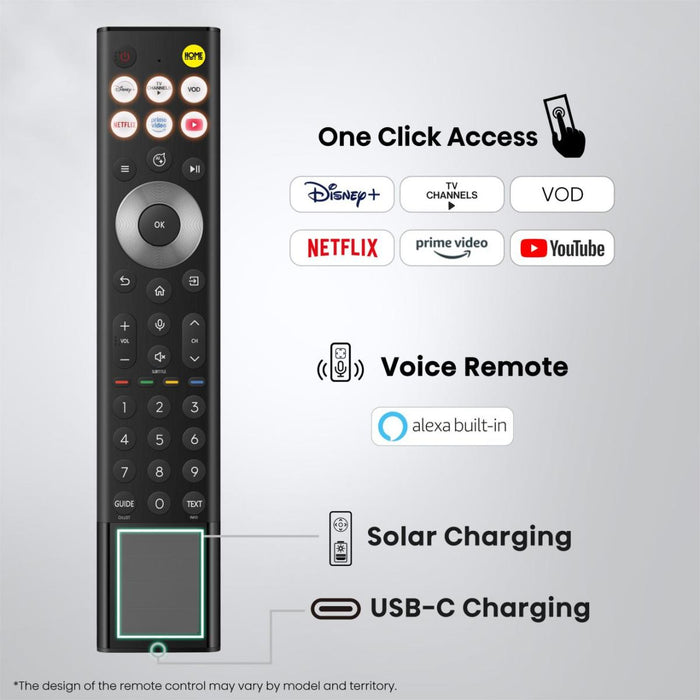 Hisense - 55 INCH - RGB MiniLED AI 4K Smart TV - 55UR8S