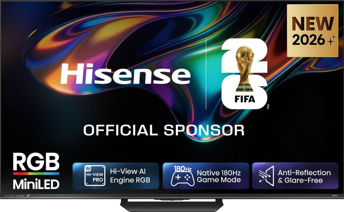Hisense - 55 INCH - RGB MiniLED AI 4K Smart TV - 55UR8S