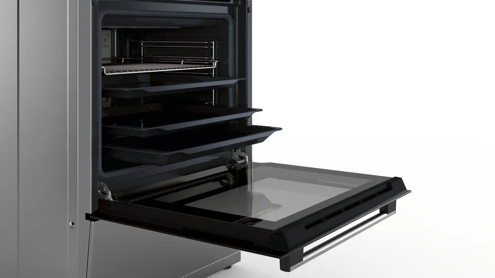 Bosch - Fornuis Met Inductie Kookplaat RVS - HLN39A050U