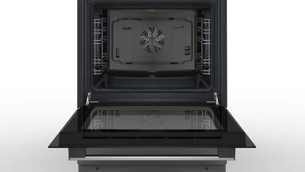 Bosch - Fornuis Met Inductie Kookplaat RVS - HLN39A050U