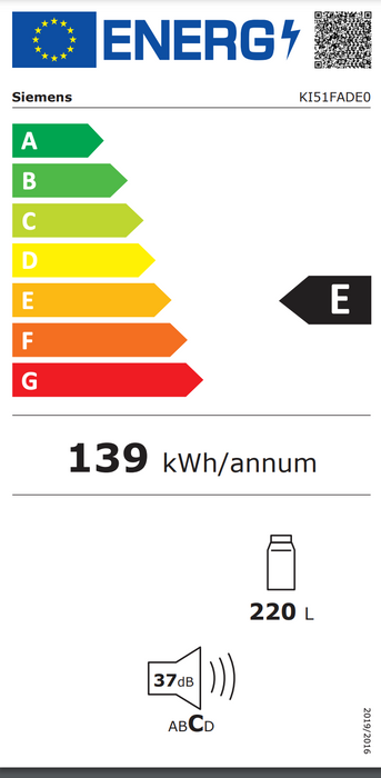 Siemens - Inbouw Koelkast - KI51FADEO