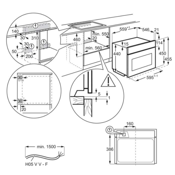 AEG - Combi Stoomoven - KSK998290B