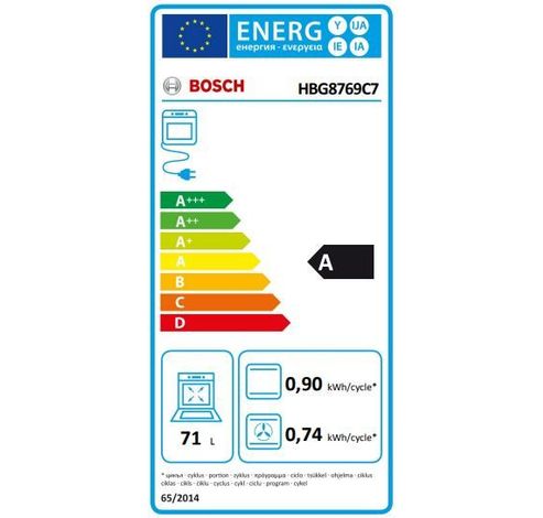 Bosch - Inbouw Oven - HBG8769C7