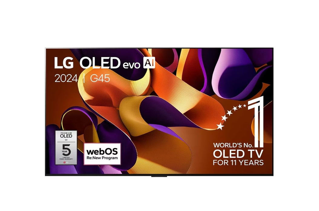 LG OLED - 65 INCH - OLED evo AI G4 4K Smart TV - OLED65G45LW