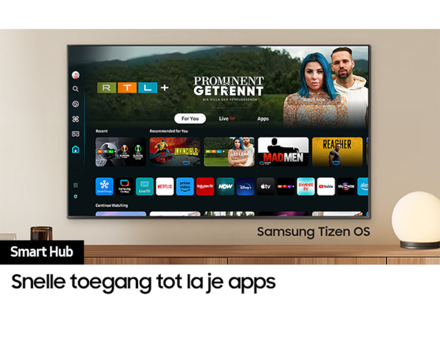 Samsung -  98 INCH - Crystel UHD 4K Smart TV - UE98DU9070U