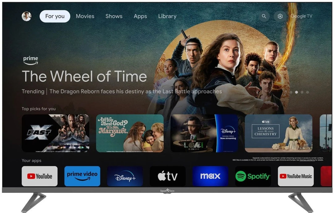 Smart Tech - 55 INCH - QLED Smart TV - 55QG04G