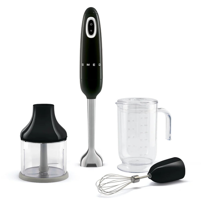 Smeg - Staafmixer met accesoires - Zwart