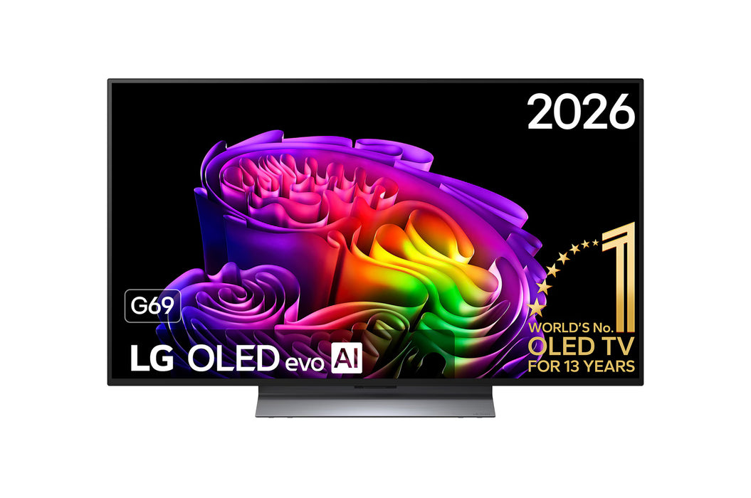 LG OLED - 48 INCH - OLED evo AI G6 4K Smart TV - OLED48G69LS