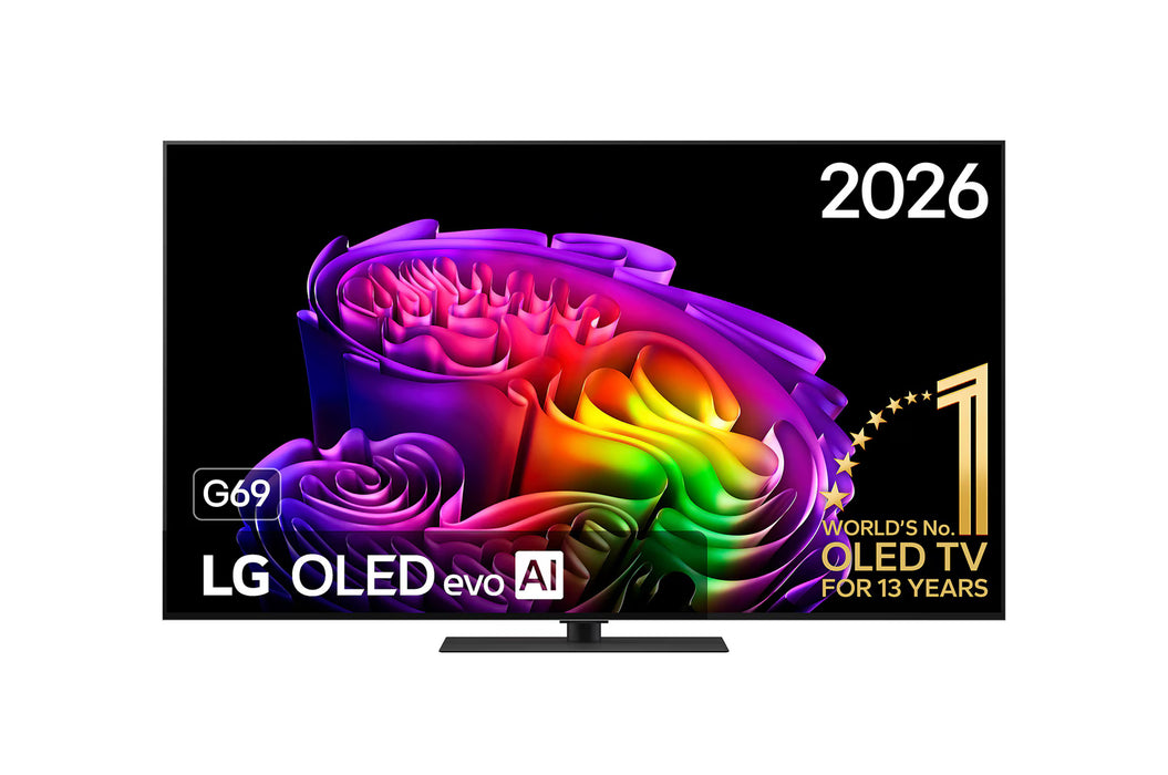 LG OLED - 65 INCH - OLED evo AI G6 4K Smart TV - OLED65G69LS
